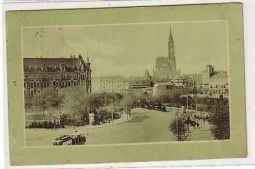 09170 Ak Strassburg i.E. Blick vom Brantplatz 1911