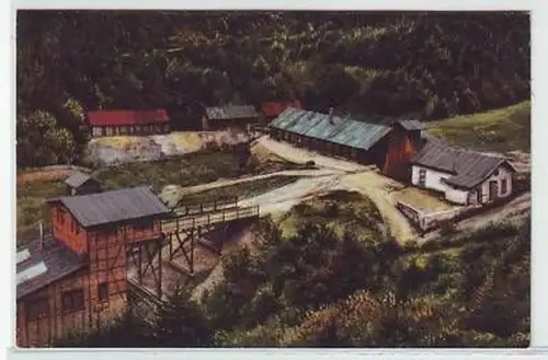 45181 Ak Silberbergwerk bei Urbeis Vogesen um 1915