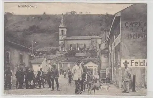 54558 Ak Rembercourt Frankreich France im 1. Weltkrieg 1917