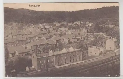 54683 Feldpost Ak Longuyon Lothringen Totalansicht 1. Weltkrieg 1916