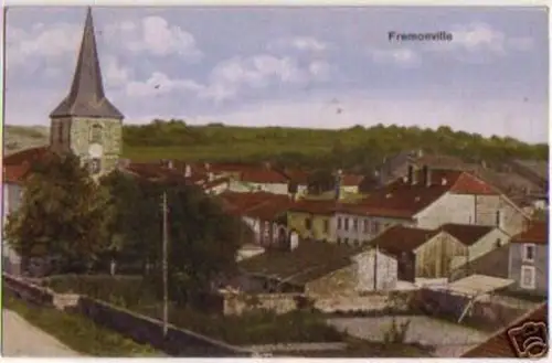 15250 Feldpost Ak Lothringen Fremonville 1916
