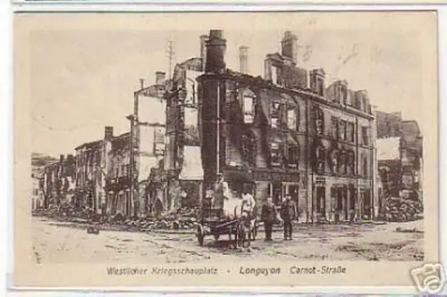 10751 Ak Longuyon Lothringen Carnotstrasse 1916