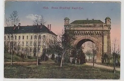 20753 Feldpost Ak Metz in Lothringen Prinz Friedrich Karl Tor um 1915