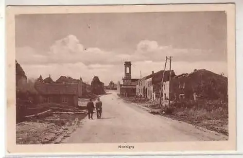 45295 Ak Nonhigny Lothringen im 1. Weltkrieg 1916
