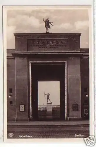 30284 Ak Kobenhagen Dänemark Stadion um 1940