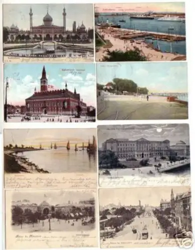 12422/8 Ak Kobenhagen Dänemark Stadtansichten um 1905