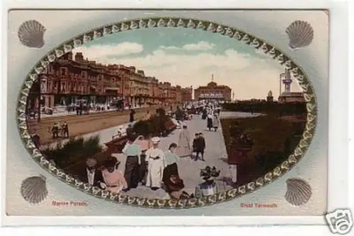 31317 Ak Great Yarmouth Marine Parade 1912