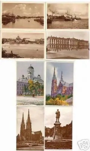 00372/8 Ak Finnland Helsinki um 1930