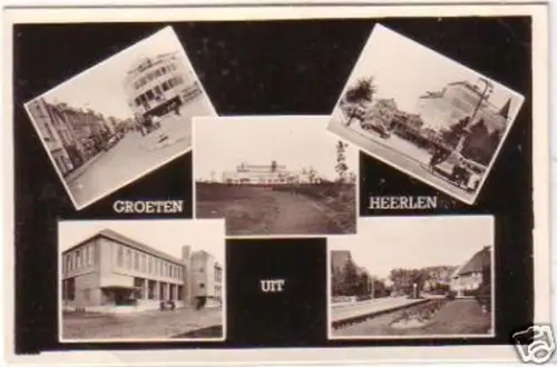 21609 Mehrbild Ak Grüße aus Heerlen Niederlande 1956