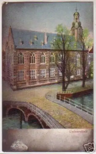 02136 Ak Leiden Niederlande Universität um 1900