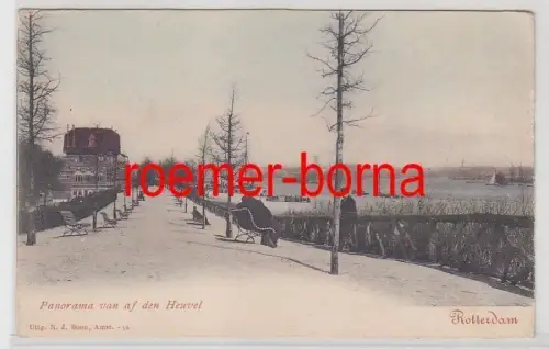 79476 Ak Rotterdam Panorama van af den Heuvel um 1900