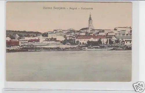 33344 Ak Belgrad Serbien Totalansicht 1909