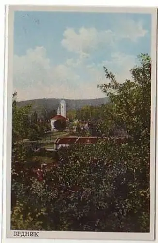 12997 Ak Vrdnik ?????? Serbien mit Kirche um 1930