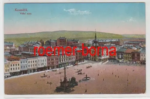83720 Ak Kromerí? Kremsier Velké nám Marktplatz 1917