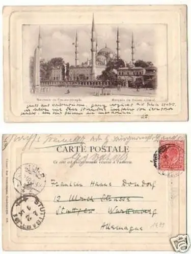 26370 Ak Britain Post Office Türkei Constantinopel 1902