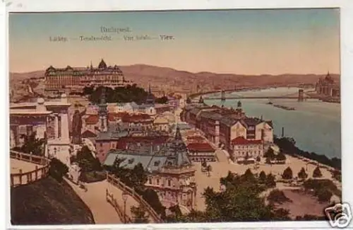 30436 Ak Budapest Totalansicht um 1910