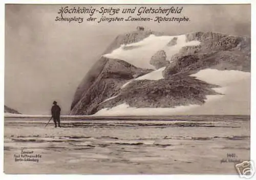 121: Maximum-Ak Hochkönigspitze Österreich um 1915