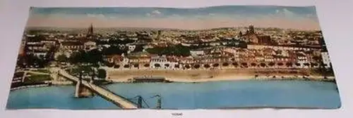 103540 Maximumkarte Toulouse Panoramablick mit Garonne um 1910
