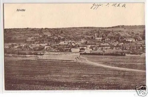 05475 Ak Rèville Frankreich Totalansicht 1916