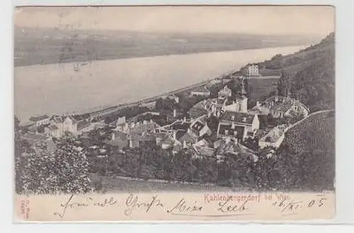 51938 Ak Kahlenbergerdorf bei Wien Totalansicht 1905