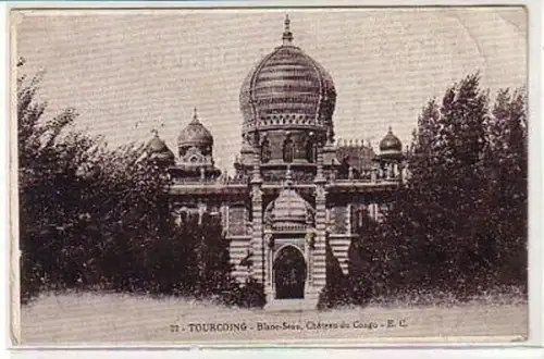 26729 Ak Tourcoing Blanc Seau Chateau du Congo 1915