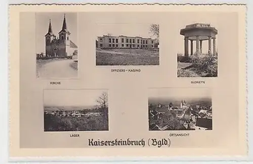 64918 Mehrbild Ak Kaisersteinbruch Burgenland um 1940