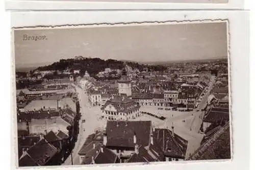 47356 Ak Brasov Kronstadt Rumänien Totalansicht 1939
