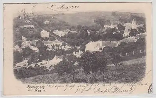 52047 Ak Sievering bei Wien Panorama 1902