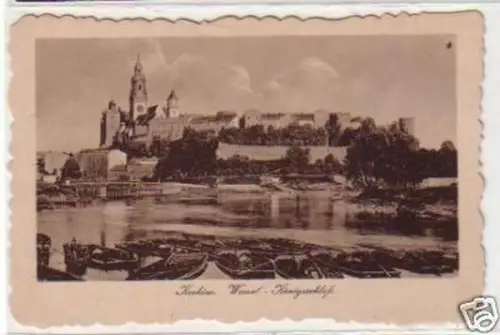 30698 Ak Kraków Wawel Königsschloß um 1940