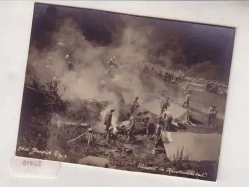52416 Foto Biwakzeit im Russkowatatal deutsche Soldaten um 1916