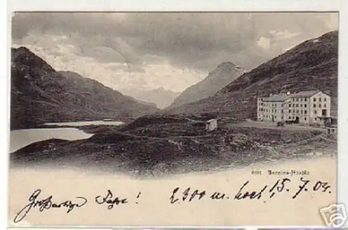 11410 Ak Bernina Hospiz Schweiz 1904