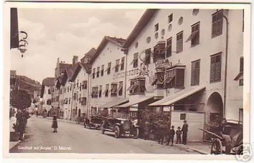 00942 Ak Matrei Gasthof "Zur Krone" um 1940