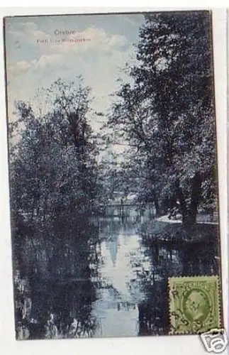 23882 Ak Örebro Schweden Parti fran Slottsparken 1909