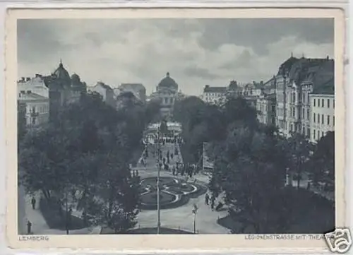 12957 Ak Lemberg Ukraine Legionenstrasse um 1930