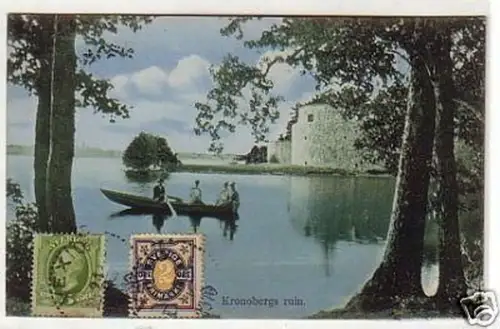 33256 Ak Kronobergs Ruin in Schweden 1910