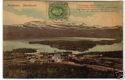 33233 Ak Jämtland Kolasen in Schweden 1910