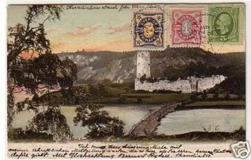 33248 Ak Stegeborgs Slottsruin in Schweden 1910