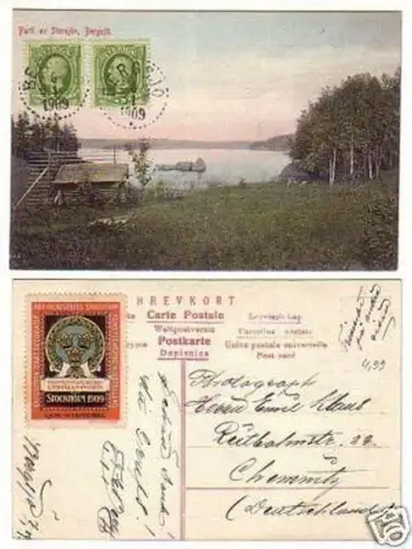 25071 Ak Bergsjö Schweden Parti av Storsjön 1909