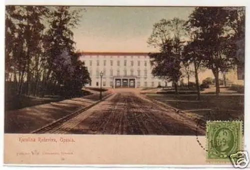 27130 Ak Upsala Schweden Karolina Redeviva 1909