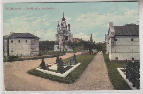 68361 Ak Helsingborg Donationskyrkogärden 1913