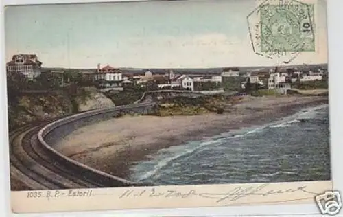28553 Ak Estoril Portugal Totalansicht 1908
