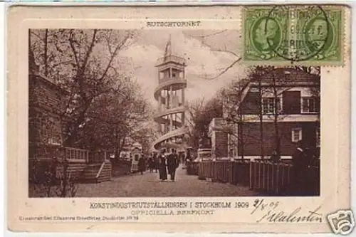 33206 Ak Stockholm Rutschtornet Schweden 1909