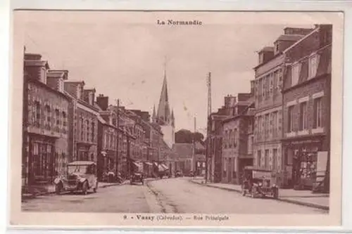 23526 Ak Vassy (Calvados) Rue Principale 1940