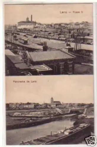28592 Ak Lens Fosse 5 Panorama de Lens um 1920