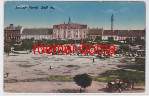 83094 Ak Szatmár-Németi Komitat Sathmar Rumänien Deák Tér 1916