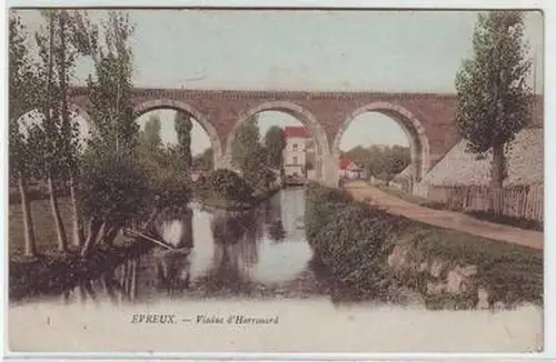 45384 Ak Evreux Viaduc d´Harrouard um 1910