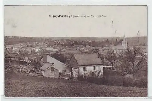 45393 Ak Signy-L´Abbaye (Ardennes) Vue cote Sud um 1915