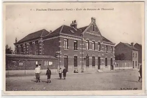 45534 Feldpost Ak Faches Thumesnil (Nord) France um1915