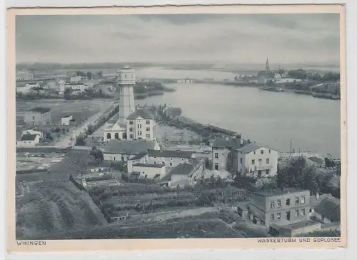 67325 Ak Wikingen Kruschwitz Kruszwica Wasserturm und Goplosee um 1940