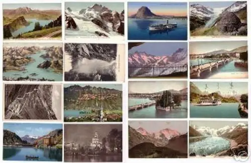 08307/30 schöne alte Ak aus der Schweiz um 1910